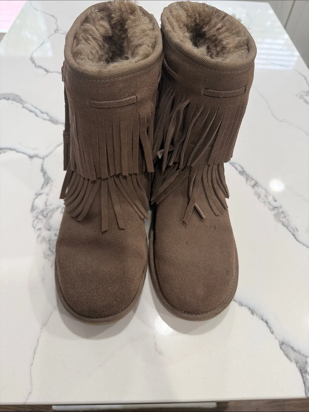 Koolaburra Cozy Shearling-Lined Boot in Taupe